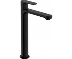 Hansgrohe Rebris S 240 CoolStart praustuvo maišytuvas su pop-up, matinis juodas