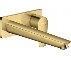 Hansgrohe HG Talis E 2-H HV sieninis maišytuvas - 225 mm snapelis, poliruoto aukso spalvos
