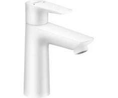 Hansgrohe Talis E - Vieno laikiklio praustuvas su baterija 110 be komplekto, Offshore, balta matinė spalva