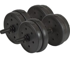 Hantelių rinkinys EB Fit, 20kg (2x10kg)