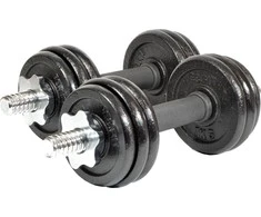Enero Keičiamo svorio hanteliai EB Fit, 15 kg (2x7.5kg)