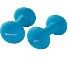 Neopreniniai hanteliai TUNTURI 2x 0,5-5kg (Svoris: 2 x 5kg)