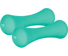 Ketaus neopreno hanteliai 2x3kg, REBEL ACTIVE