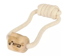Happet Happet Žaislas šuniui Szarpak + Gryzak su Kawowca 23x9cm