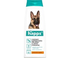 Bros HAPPS ŠUNŲ ŠAMPŪNAS MIŠRIAM KAILIUI 200 ML