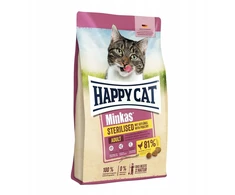 Happy Cat MINKAS STERILISED vištiena 4kg