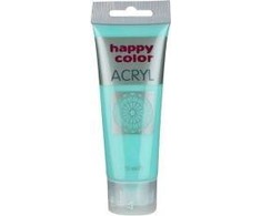 Happy Color akriliniai dažai 75 ml, pastelinė žalia