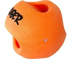 Happy Dog Durafoam Bomber Mini žaislas, 11 cm, oranžinis