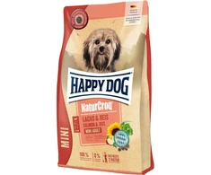Happy Dog NaturCroq Mini lašiša&amp;ryžiai, sausas maistas, 800g