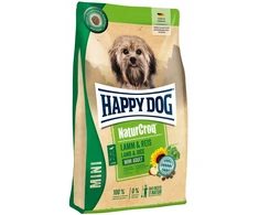 Happy Dog NaturCroq Mini su ėriena ir ryžiais, sausas maistas, 4kg