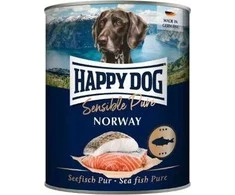 Happy Dog Skardinė šunims - Norvegija (žuvis) 800g