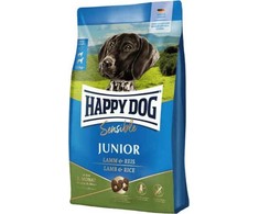 Happy Dog Sensible Junior, sausas maistas, šuniukams, 7-18 miesięcy, ėriena/ryż, 4kg