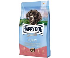 Happy Dog Sensible Puppy, sausas maistas, šuniukams, 1-6 mėn., lašiša i bulvės, 4kg