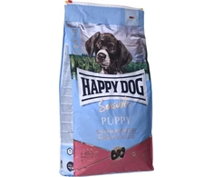 Happy Dog Sensible Puppy, sausas maistas šuniukams, 1-6 mėn., lašiša ir bulvė, 10 kg