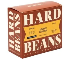 Hard Beans Coffee Kietos pupelės su betono marcipanais ir espreso kava, 250 g