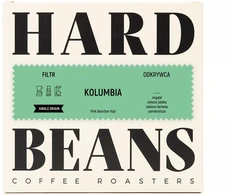 Hard Beans - kawa ziarnista Kolumbia Rožinė Bourbon Koji Supernatural Filter 200 g