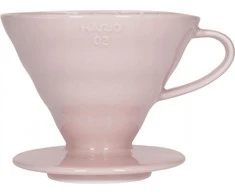Hario Hario keramikos lašas V60-02 rožinė