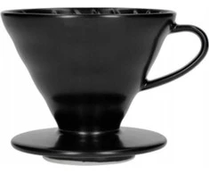Ceramic coffee dripper Hario V60-02 Matte Juodas