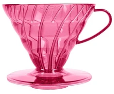 Hario Plastikowy Drip V60-02 Flamingo Rožinė - Rožinė
