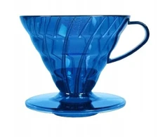 Hario Plastikowy Drip V60-02 Ocean Mėlyna - Mėlyna