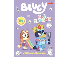 HarperCollins Ale zabawa Bluey Wesoła kolorowanka 86350