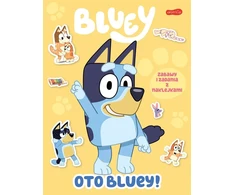 Dėlionė „HarperCollins“ „Here's Bluey!“ lipdukų žaidimai ir veikla 87111