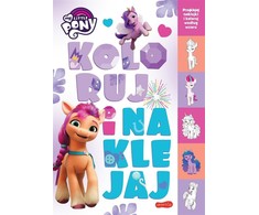 „HARPERCOLLINS“ spalvotas ir lipdukas „My Little Pony Movie“ 58.1 63665