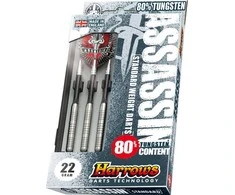 Harrows Smiginio strėlytės plieno antgalis ASSASSIN W80 3x24gK