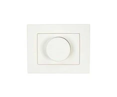 LED lempų (5-150W) šviesos reguliatorius VILMA XP 500 su rėmeliu, baltas