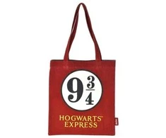Harry Potter Hario Poterio platforminis 9 3/4 medvilninis krepšys