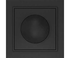 Vilma LED apšvietimo reguliatorius QUADRUM QR 1000, 1-100W, su rėmeliu, juodas