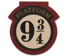 Harry Potter Hario Poterio užrašai Peron 9 ir 3/4