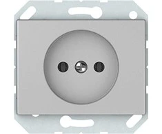 Kištukinis lizdas VILMA XP500, metalo spalvos