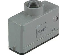 Harting Metalinis kištuko korpusas 250V 16A tiesus M20 19200161440