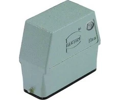 Harting Metalinis kištuko korpusas 250V 16A kampinis įėjimas M25 19200160546