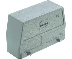 Harting Metalinis kištuko korpusas, kampinis įėjimas 1x M40 19300240528