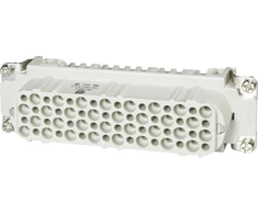 Harting užspaudžiama jungtis (įdėklas) 64+PE lizdas 250V 10A Han D 09210643101