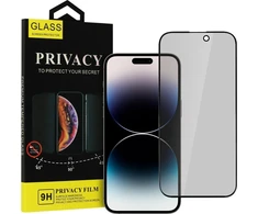 iLike Topt Apsauginis stiklas Privacy Glass skirtas Apple iPhone 14 Juodas