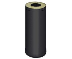HARVIA PLIENINIS KAMINO PRAILGINIMAS 500 MM Juodas