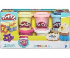 PLAY-DOH CASTRY RINKINYS KONFETI PASTA 6 VAMZTELIŲ VAMZTELIŲ PRIEDAI