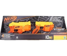 Hasbro NERF ALPHA STRIKE FANG QS-4 &amp; COBRA RC-6 + 10 strzałek HASBRO E8872
