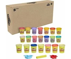 Hasbro Glitter Play-Doh 21 Colors + FeMki ZA5120