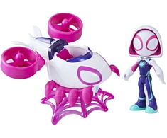 Hasbro *****SPD Spidey Ghost Spider+pojazd F7456