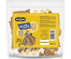 Hau&amp;Mau Hau&amp;Miau triušių ausys su vištiena 500g