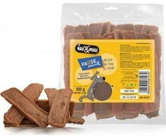 None Hau&amp;Miau Pausesnack šunų gydyti, jautienos juostelės 500g