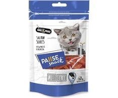 Hau&amp;Mau Hau&amp;Miau skanėstai katėms lašišos gabalėliai 60g
