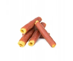 Hau&amp;Miau Pausesnack šunų skanėstas, ryžių suktinukai, suvynioti į avieną, 500g