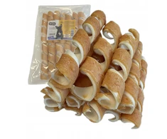 Hau&amp;Miau Pausesnack przysmak šuniui, zakręcone rolki su vištiena, 500g