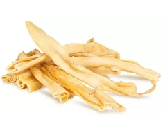 Hau&amp;Miau „Woof &amp; Miau Puzzo Snack“, šunų skanėstas, triušio odos juostelės, apie 20–25 cm, 1kg