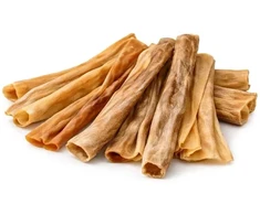 Hau&amp;Miau Puzzo Snack, skanėstas šunims, ožkos odos juostelės, 150g (HM-8475)